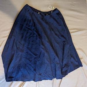 Blue skirt
